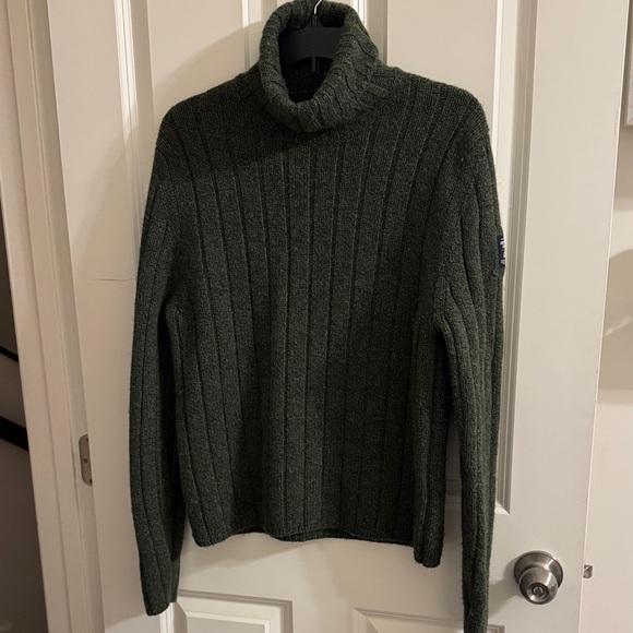 Abercrombie & Fitch Other - Abercrombie & Fitch Men's Olive Green Ribbed Turtleneck Sweater